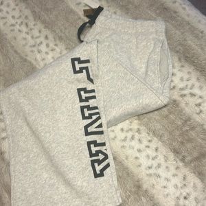 NWT Pink Grey Sweatpants